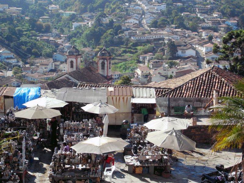 Vista geral de Ouro Preto