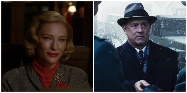 Carol de Todd Haynes e Ponte de Espiões de Spielberg lideram nomeações para os BAFTA [DR]