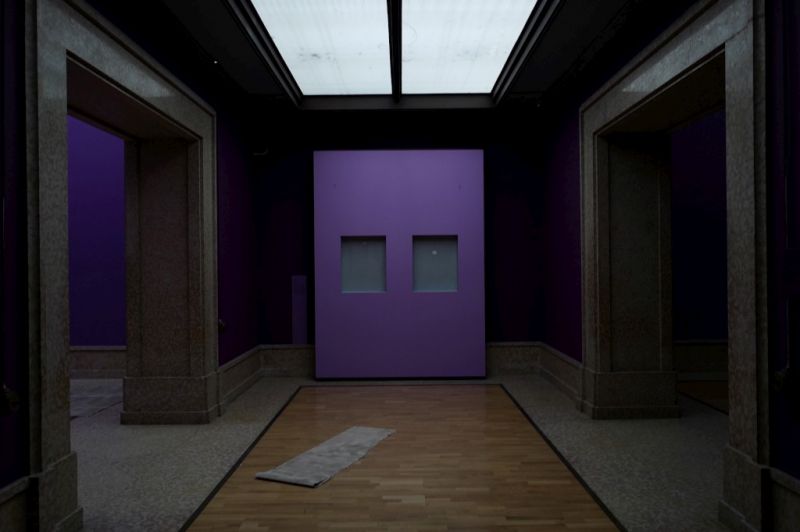 As paredes ainda não estão na sua cor definitiva - na sua maioria serão de um branco acinzentado, com apontamentos de cor ocasionais [DR]