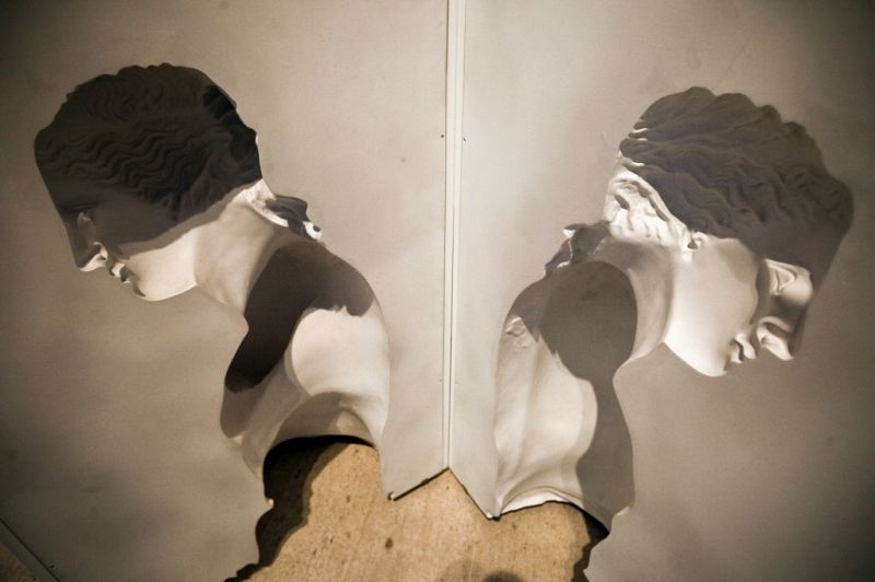 Exposição "Muros de Abrigo" de Ana Vieira, no Centro de Arte Moderna CAM, na Gulbenkian em 2011 [Daniel Rocha]