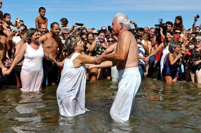 Praia Da Manta Rota Revive Tradi o Do Banho Santo E cultura
