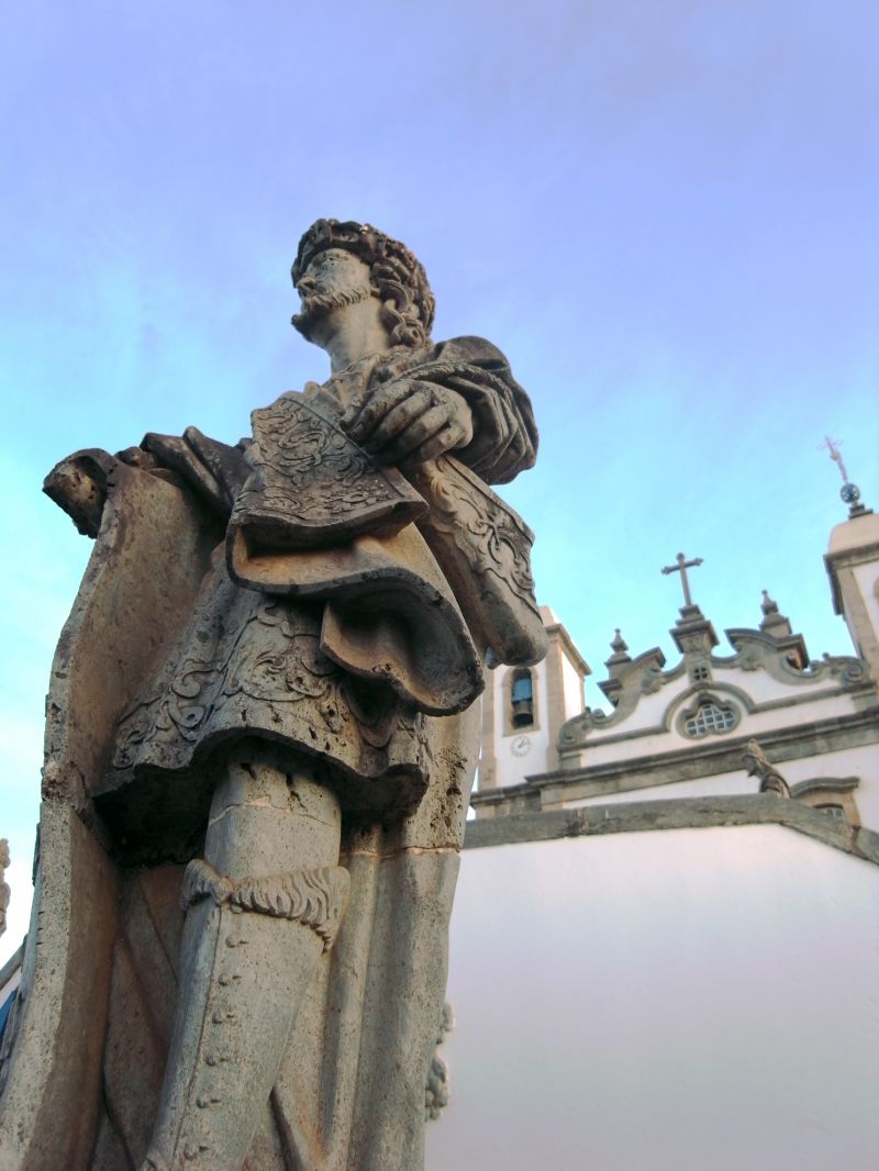 Profeta esculpido por António Francisco Lisboa
