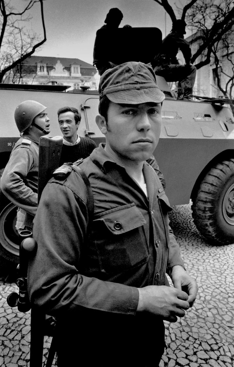 Salgueiro Maia, 25 de Abril de 1974 © Alfredo Cunha