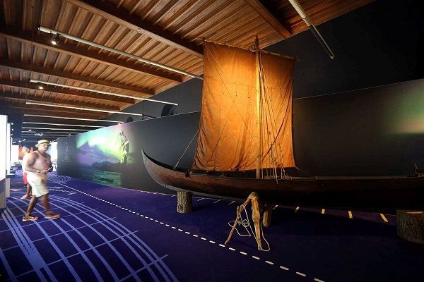 A embarcação "Joana" foi construída em Portugal durante a Expo'98 e agora regressa a Lisboa 