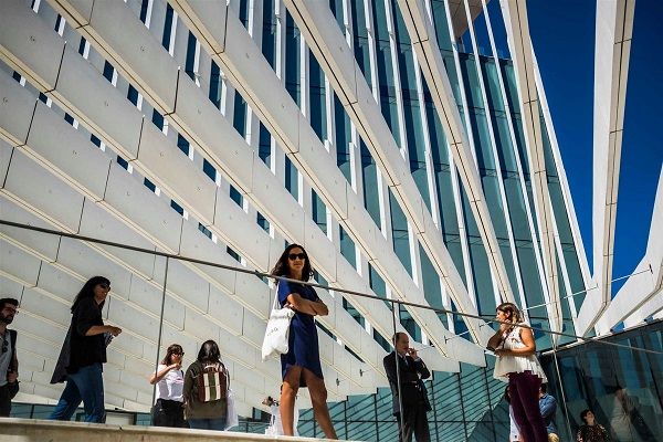 A sede da EDP é outro dos edifícios que se abrem ao público | Reinaldo Rodrigues/Global Imagens A sede da EDP é outro dos edifícios que se abrem ao público | Reinaldo Rodrigues/Global Imagens
