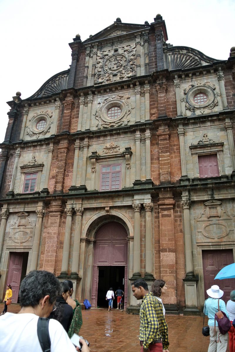 Fachada da Igreja do Bom Jesus (foto Helena Serra 2014)
