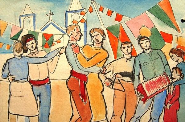 Bailarico saloio, 1948 Bailarico saloio, 1948