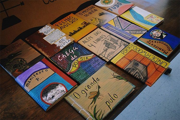 Livros da editora Vento Norte Cartonero, do Brasil Livros da editora Vento Norte Cartonero, do Brasil