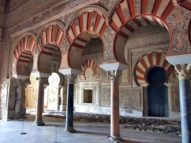 A Medina de Azahara em Espanha A Medina de Azahara em Espanha