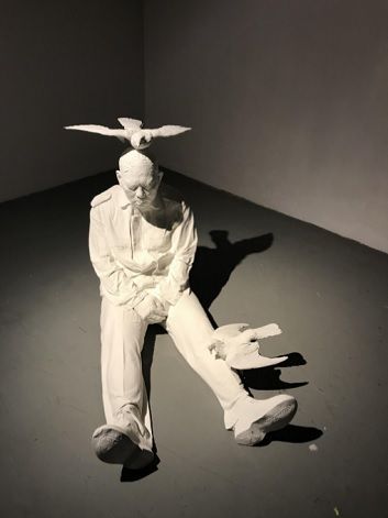 As esculturas do chinês Zhang Dali [DR]