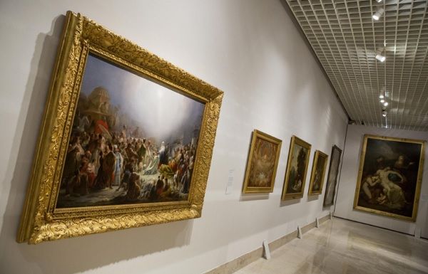 Adoração dos Magos, de Domingos António Sequeira, é uma das 12 escolhas da atriz italiana. Foto de Nuno Ferreira Santos Adoração dos Magos, de Domingos António Sequeira, é uma das 12 escolhas da atriz italiana. Foto de Nuno Ferreira Santos