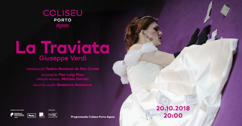 “La Traviata” apresenta-se no Coliseu Porto Ageas com a soprano russa Ekaterina Bakanova “La Traviata” apresenta-se no Coliseu Porto Ageas com a soprano russa Ekaterina Bakanova