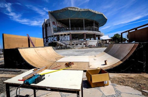 O Panorâmico de Monsanto ganha temporariamente um skate park_Daniel Rocha O Panorâmico de Monsanto ganha temporariamente um skate park_Daniel Rocha