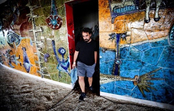Alexandre Farto, nome de artes Vhils, no Panorâmico de Monsanto_ Daniel Rocha Alexandre Farto, nome de artes Vhils, no Panorâmico de Monsanto_ Daniel Rocha