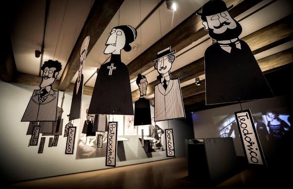 As caricaturas queirosianas de Abel Manta autonomizadas para esta exposição_Daniel Rocha As caricaturas queirosianas de Abel Manta autonomizadas para esta exposição_Daniel Rocha