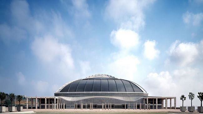 Palácio de Sant Jordi, em Barcelona. Foto: DR Palácio de Sant Jordi, em Barcelona. Foto: DR