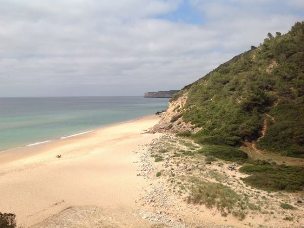 Sagres-Lagos, uma corrente de belas praias (aqui, Figueira) DR