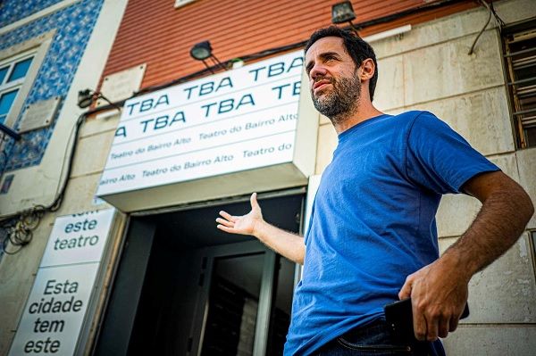 Francisco Frazão, diretor do Teatro do Bairro Alto - Foto Reinaldo Rodrigues/ Global Imagens