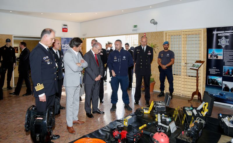 Comemorações dos 100 Anos Polícia Maritima, em Quarteira