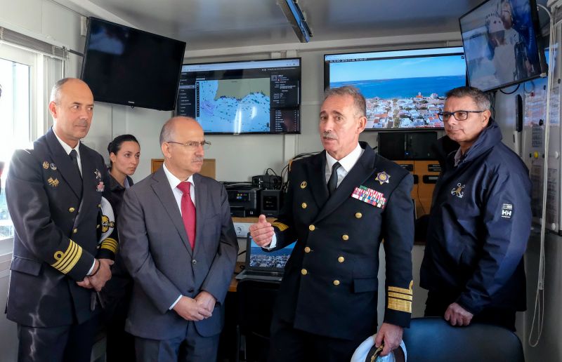 Comemorações dos 100 Anos Polícia Maritima, em Quarteira