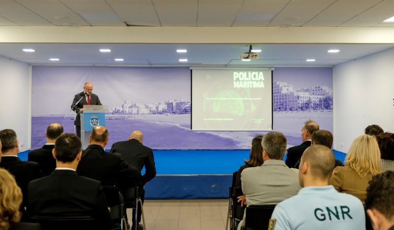 Comemorações dos 100 Anos Polícia Maritima, em Quarteira