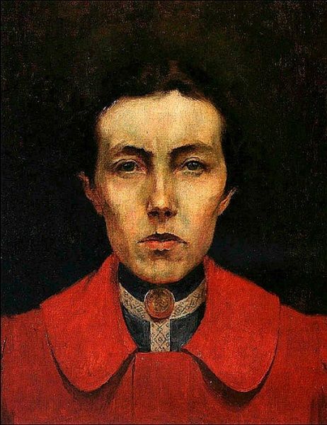 Aurélia de Sousa, Auto-retrato (1900) | Coleção Museu Nacional de Soares dos Reis