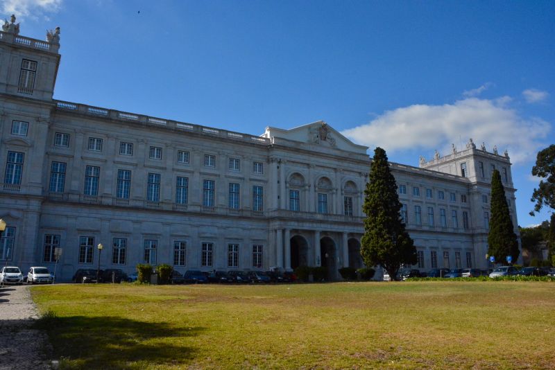 Fachada do Palácio Nacional da Ajuda