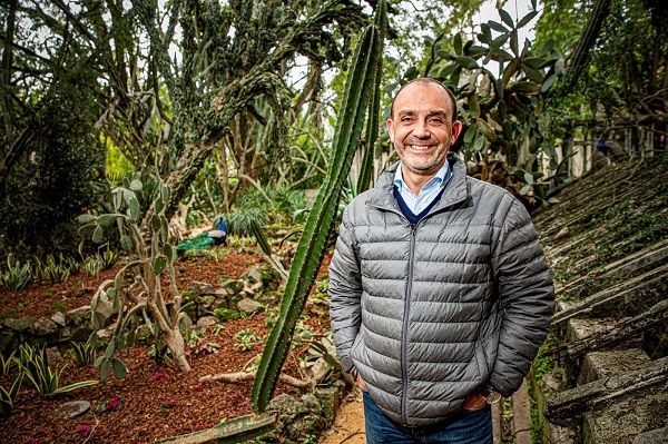 Luís Ribeiro, o arquitecto paisagista responsável pela renovação do jardim © Reinaldo Rodrigues/Global Imagens Luís Ribeiro, o arquitecto paisagista responsável pela renovação do jardim © Reinaldo Rodrigues/Global Imagens