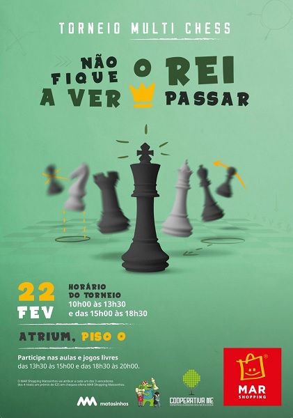 IV Torneio de Xadrez Multi Chess contará com a participação de mais de 200  alunos do 1º Ciclo