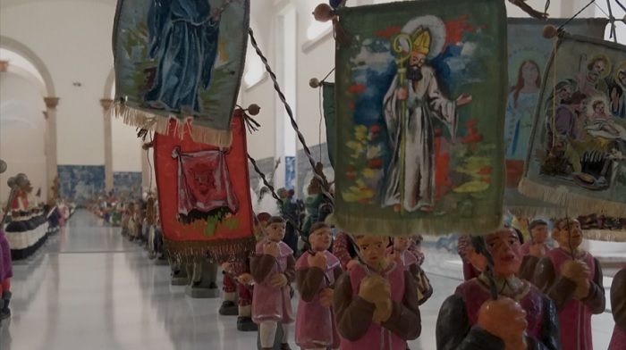 Pormenor da exposição Corpus Christi [RTP2]