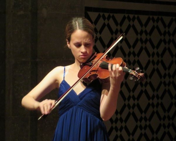 A violinista Anna Paliwoda foi vencedora do Concurso de Interpretação do Estoril em 2018