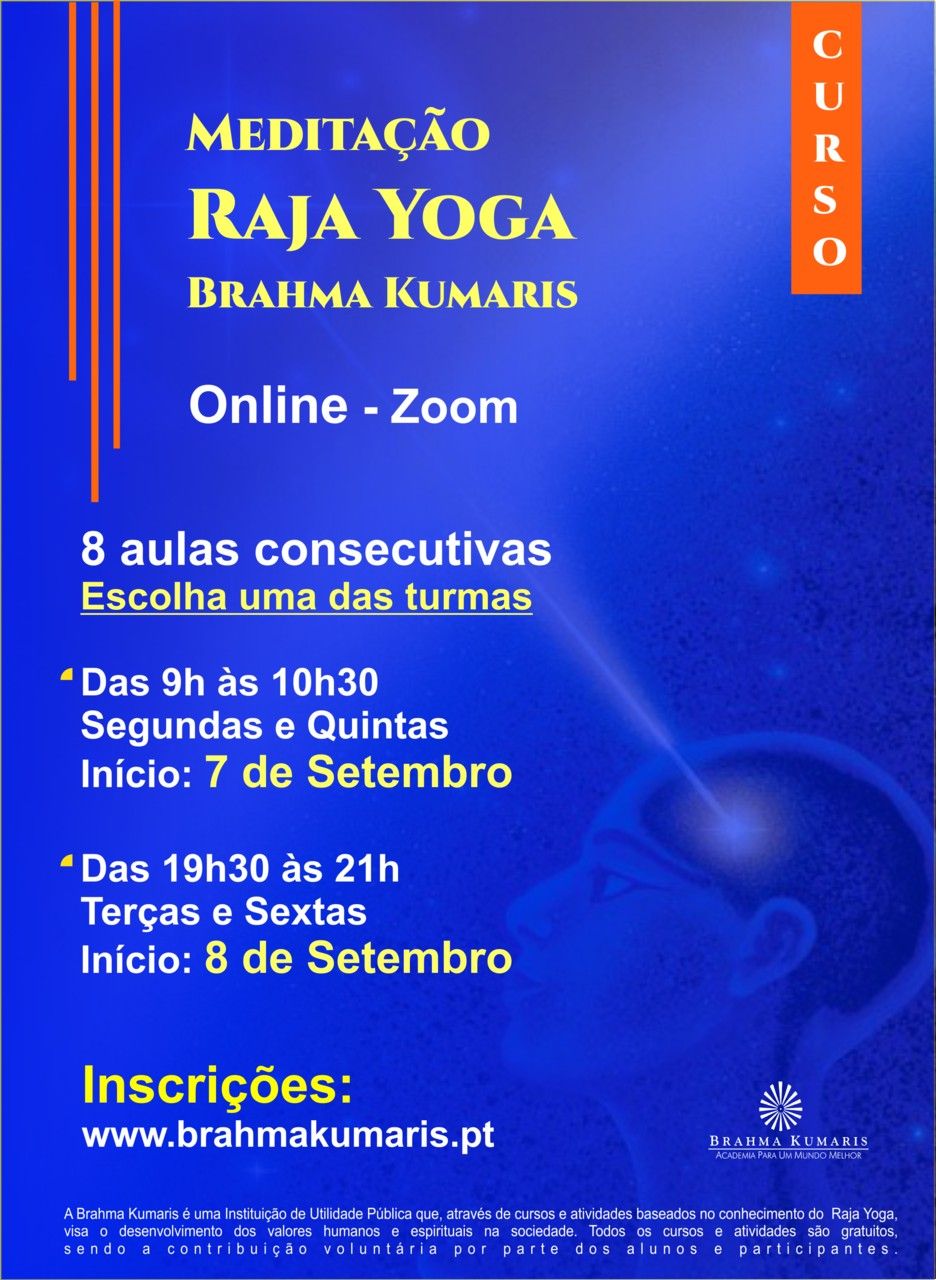 Curso de Meditação Raja Yoga | e-cultura