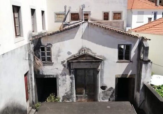 Estado atual do exterior da Capela de Nossa Senhora da Saúde