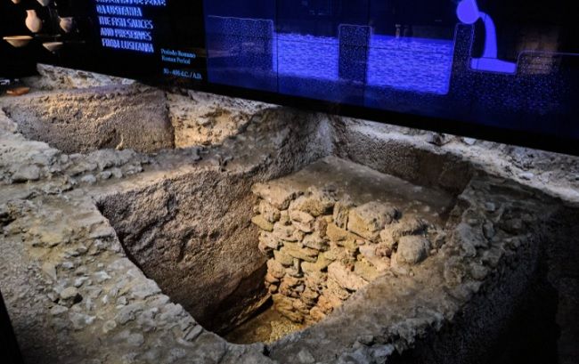 Este tanque é de origem romana, mas foi reutilizado no período islâmico_Rui Gaudêncio Este tanque é de origem romana, mas foi reutilizado no período islâmico_Rui Gaudêncio