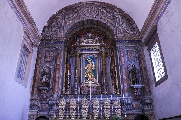 Vista geral da capela-mor Luís Forra/Lusa