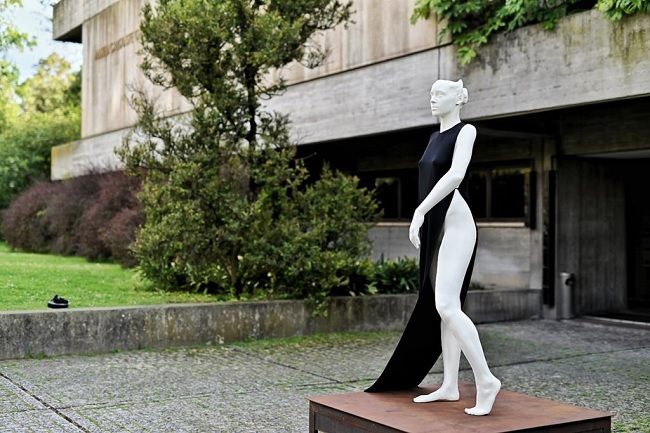 Escultura Marie, de Julião Sarmento Foto: Pedro Pina Escultura Marie, de Julião Sarmento Foto: Pedro Pina
