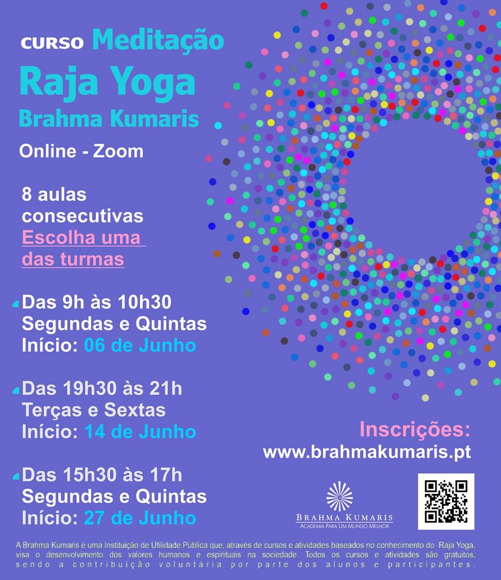 Curso de Meditação Raja Yoga | e-cultura