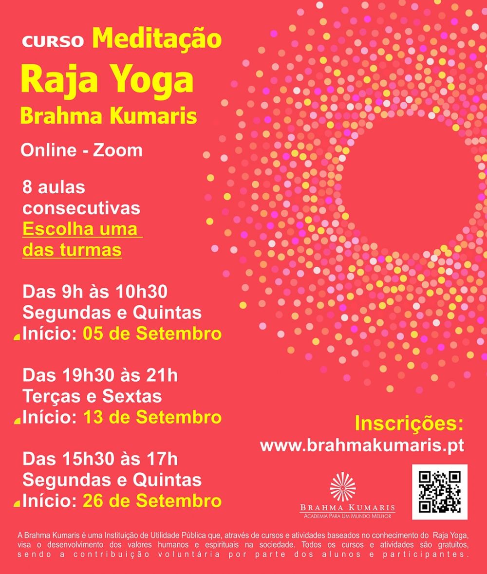 Curso de Meditação Raja Yoga | e-cultura