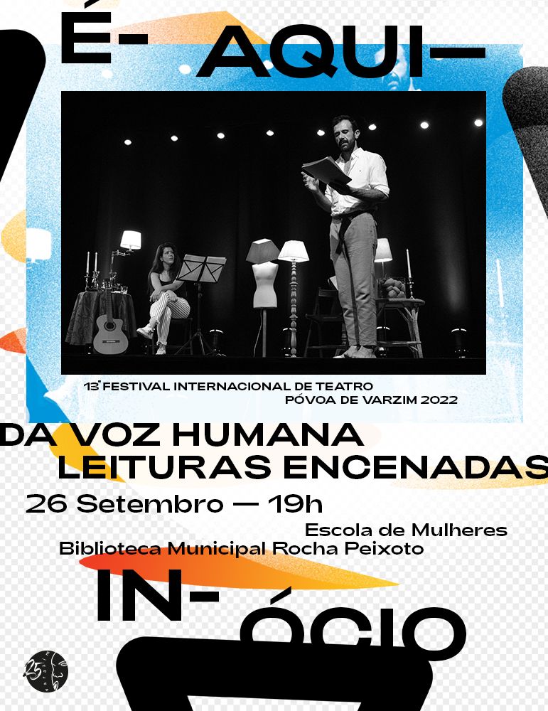 Da Voz Humana - Leituras encenadas | e-cultura
