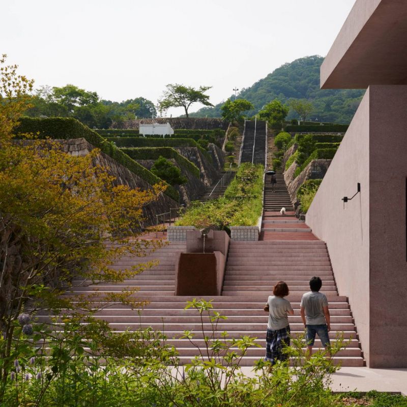 Inagawa Cemetery Chapel and Visitor Center, photo courtesy of Keiko Sasaoka