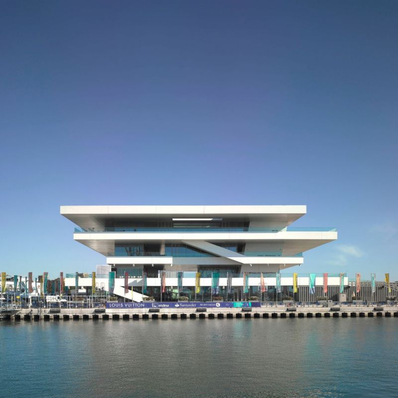 America’s Cup Building ‘Veles e Vents,' photo courtesy of Christian Richters