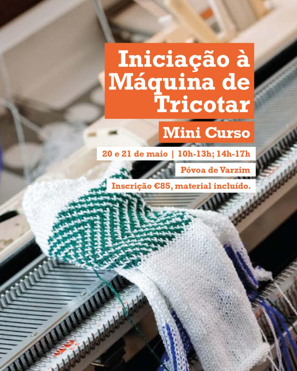 Mini Curso de Iniciação à Máquina de Tricotar