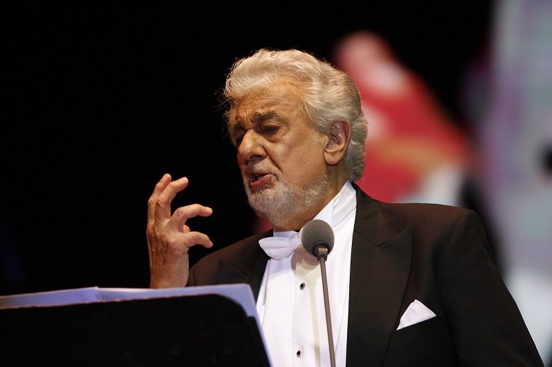 Placido Domingo no Coliseo Cubierto em Envigado, Colombia (Copyright © 2023 LUSA)