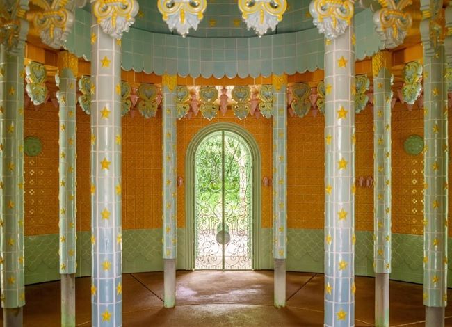 Interior do pavilhão_Cortesia Joana Vasconcelos Interior do pavilhão_Cortesia Joana Vasconcelos
