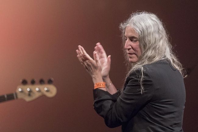 Patti Smith, 27 de julho de 2017 Foto: Urs Flueeler/EPA