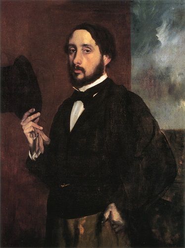 Autorretrato de Edgar Degas (1863), Museu Calouste Gulbenkian.