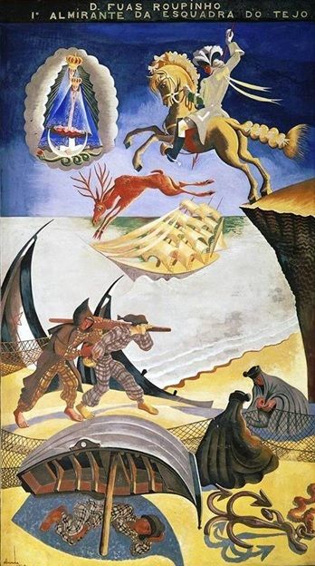 Ilustração de Sarah Afonso e Almada Negreiros