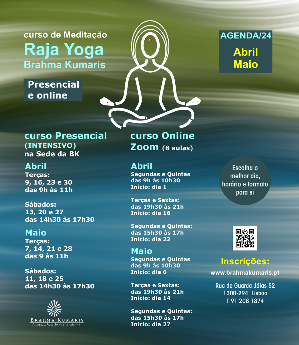 Curso de Meditação Raja Yoga Presencial e Online | e-cultura