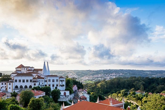 Vista geral do Palácio Nacional de Sintra © Luís Duarte / Parques de Sintra - Monte da Lua, S.A