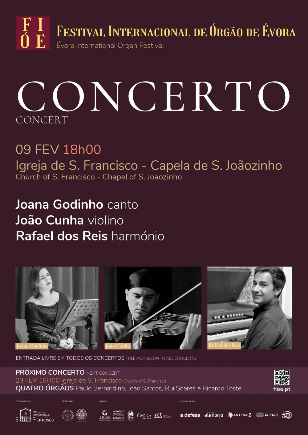 Festival Internacional de Órgão de Évora | e-cultura